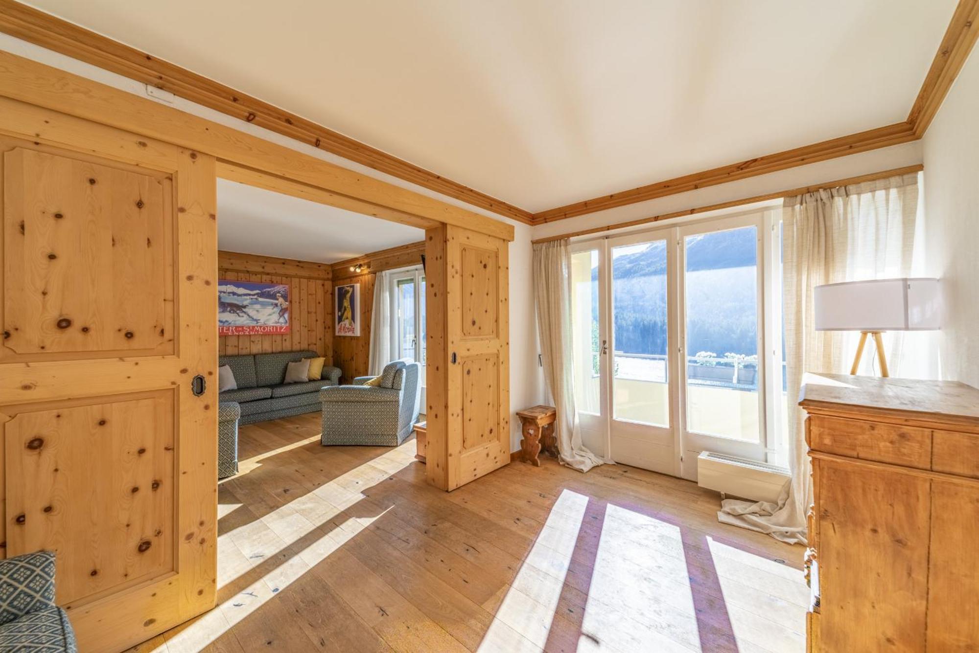 Chesa Bellavista - St. Moritz Apartment Bagian luar foto
